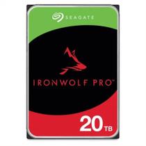 HD 20TB SATA3 Seagate IronWolf PRO - ST20000NT001 (3,5pol, 6Gb/s, 7.200 RPM, 256MB Cache, CMR)