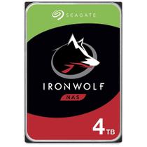 Hd 4tb nas backup ironwolf seagate sata 3 6gb/s - st4000vn006