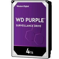 HD 4TB SATA 3 - 5400RPM - 64MB Cache - Western Digital Purple Surveillance - WD40PURZ