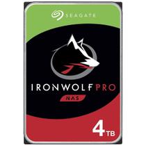 HD 4TB SATA Seagate IronWolf PRO - ST4000NT001 (3,5pol, 6Gb/s, 7.200 RPM, 256MB Cache, CMR)