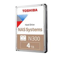 HD 4TB Toshiba N300 Pro Nas Storage SATA III 6GBs 3.5Pol 7200RPM Cache 512MB HDWG740XZSTC HD 4TB Toshiba N300 Pro Nas Storage SATA III 6GBs 3.5Pol 7200RPM Cache 512MB HDWG740XZSTC