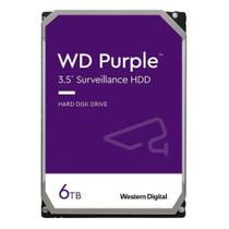 HD 6TB Western Digital WD Purple Sata III 6GBs 5400RPM Cache 256MB WD64PURZ