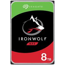 HD 8 TB SATA 3 - 7200rpm - Cache 256MB - Seagate NAS IronWolf - ST8000VN004