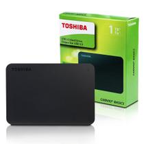 Hd Externo 1tb 2,5 Usb 3.0 Canvio Basics HDTB410XK3 Toshiba
