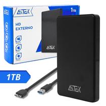 Hd Externo 1TB Usb 3.0 3.1, Portátil, Plug Play Compatível com Múltiplos OS Aitek Ahde1000lite