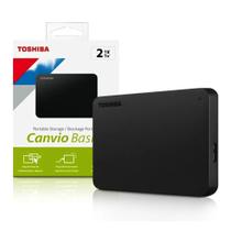 Hd Externo 2tb 2,5 Usb 3.0 Canvio Basics HDTB520XK3AA Toshiba