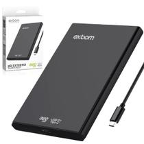 HD Externo 320GB 2.5 Pol. com Interface USB-C EXBOM - HDE-S3GA HD Externo 320GB 2.5 Pol. com Interface USB-C EXBOM - HDE-S3GA