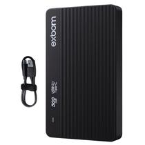 HD Externo 500MB Portátil USB 3.0 Resistente a Choques Compatível com PC, Notebook, Mac, Xbox e PS4 Armazenamento