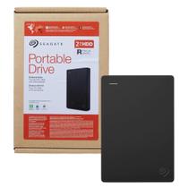 Hd Externo Portátil 2tb Seagate Usb 3.0 2,5 Stgx2000400 Preto