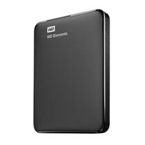 HD Externo Portátil 2TB USB 3.0 Western Digital Elements WDBU6Y0020BBK - Preto