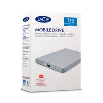 HD Externo Portátil LaCie Rugged 1TB USB 3.0 Branco - STHG1000400-SP