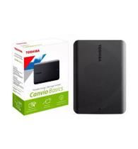 HD Externo Toshiba 2TB Canvio Basics Preto HDTB520XK3AA HD Externo Toshiba 2TB Canvio Basics Preto HDTB520XK3AA