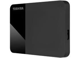 HD Externo Toshiba 4TB Canvio Ready, USB 3.0, Preto - HDTP340XK3CA