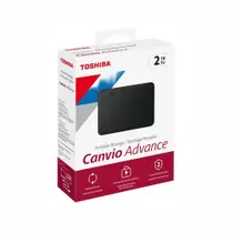 HD Externo Toshiba Canvio Advance 2TB USB 3.0 Preto HD Externo Toshiba Canvio Advance 2TB USB 3.0 Preto