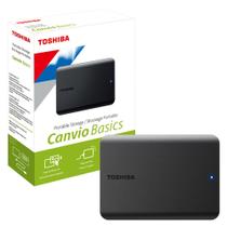 HD Externo Toshiba Canvio Basics 1Tb Preto USB 3.0 2,5 - HDTB510XK3AA - 5973