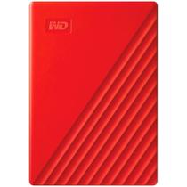 HD Externo WD 4TB My Passport, USB 3.0, Vermelho - WDBPKJ0040BRD-WESN