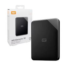 HD Externo Western Digital Elements SE 4Tb USB 3.0 - WDBJRT0040BBK - 6158