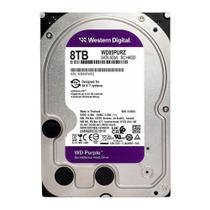 Hd interno 8tb western digital purple sataiii 256mb wd85purz