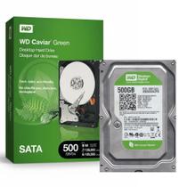 Hd Interno Desktop Wd Caviar Green 500Gb Sata 6Gb/S 5400Rpm