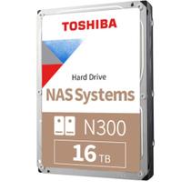 HD Interno Toshiba 16TB 3,5 N300 NAS HDWG51GXZSTAI