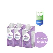 Hd Max 200ML Kit com 12 unid Sabor Baunilha - Prodiet