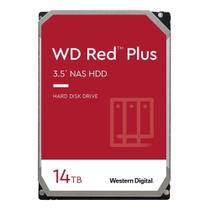 HD Para PC Western Digital WD Red Plus 14Tb 7200RPM 512Mb/s NAS Sata 3 - WD140EFGX