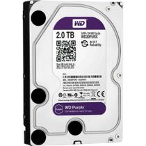 HD PC Interno 2TB sata3 Purple Surveillance 5400RPM 64MB cache WD20PURX - Western Digital