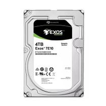 HD Servidor Seagate Exos 7E10 4TB SATA 6GB/s 7200RPM 256MB 512N 3.5" - ST4000NM000B