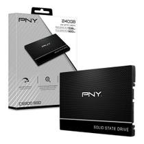 HD SSD 240GB PNY CS900 Leitura 535MB/s, Gravação 500MB/s - SSD7CS900-240-RB