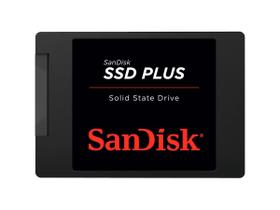 HD SSD 480GB Sandisk SATA III 2.5" Leitura até 535 MB/s, Grav. até 445 MB/s - SDSSDA-480G-G26