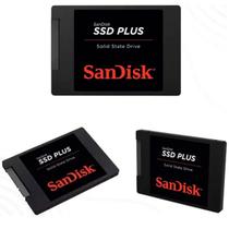 HD SSD 480GB Sandisk SATA III 2.5" Leitura até 535 MB/s, Grav. até 445 MB/s - SDSSDA-480G-G26