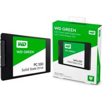 Hd ssd 480gb wd green 2.5 sata iii 6gb/s - wds480g2g0a