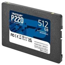 HD SSD 512GB Patriot P220 SATA3 2.5 550MBs Rapidez e Alto Desempenho para Seu PC