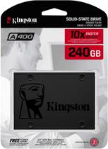 HD SSD Interno Kingston 240GB A400 SATA 3 2.5 SA400S37240G