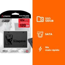 HD SSD Kingston 120gb A400/ 500mb Leitura/ 320mb Gravação/ 10x Mais Rápido