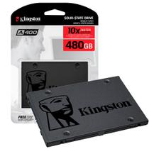 HD SSD Kingston 480GB Sata 3 SA400S37/480G- 2.5" Rev. 3.0 6Gb/s - Cartela