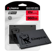 HD SSD Kingston 960GB A400 - 500mb/s Para Leitura e 450mb/s Para Gravação HD SSD Kingston 960GB A400 - 500mb/s Para Leitura e 450mb/s Para Gravação