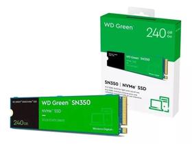 HD SSD M.2 240GB NVME WD Green SN350 WDS240G2G0C - Western Digital