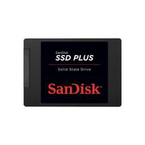 HD SSD Sandisk Plus 480GB 2.5 / SATA 3 - SDSSDA-480G-G26 - Unidade de Armazenamento de Estado Sóli