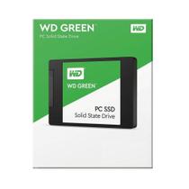 Hd ssd sata 240gb 2.5" wd green westernal digital 545mb/s