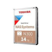 HD Toshiba N300, 14TB, 7200 RPM, NAS, 3.5', SATA - HDWG51EXZSTA HD Toshiba N300, 14TB, 7200 RPM, NAS, 3.5', SATA - HDWG51EXZSTA