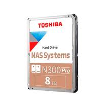 HD Toshiba N300 PRO, 8TB, 7200 RPM, NAS, 3.5', SATA - HDWG780XZSTB HD Toshiba N300 PRO, 8TB, 7200 RPM, NAS, 3.5', SATA - HDWG780XZSTB