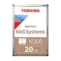 HD Toshiba N300 PRO, NAS, 20TB, 3.5', Cache 512MB, 7200 RPM, SATA - HDWG62AXZSTB