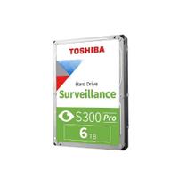 HD Toshiba Surveillance S300, 6TB, 3.5 polegadas, 5400 RPM, SATA III 6GB/s, Cache 256 MB, HDWT860UZSVA HD Toshiba Surveillance S300, 6TB, 3.5 polegadas, 5400 RPM, SATA III 6GB/s, Cache 256 MB, HDWT860UZSVA