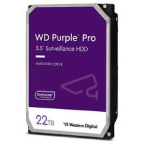 HD WD Purple Pro, 22TB, 7200 RPM, Cache 512MB, 3.5, SATA - WD221PURP HD WD Purple Pro, 22TB, 7200 RPM, Cache 512MB, 3.5, SATA - WD221PURP