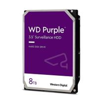 HD WD Purple Surveillance 8TB 128MB SATA3 5640RPM 3.5" - WD84PURZ - Western Digital