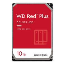 HD WD Red Plus, NAS, 10TB, 3.5', Cache 256MB, 7200RPM, SATA - WD101EFBX