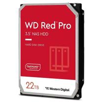 HD WD Red Pro NAS, 22TB, 7200 RPM 265MB/s, 3.5, SATA - WD221KFGX