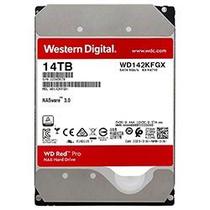 HD Western Digital 14TB WD Red Pro NAS 3.5 SATA 3 7200RPM WD142KFGX Armazenamento para Servidor RAID Alta Performance