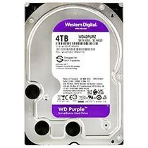 HD Western Digital 4TB WD Purple 3.5 SATA 3 5400RPM WD43PURZ Vigilância Armazenamento Segurança 24-7 Compatível Câmeras